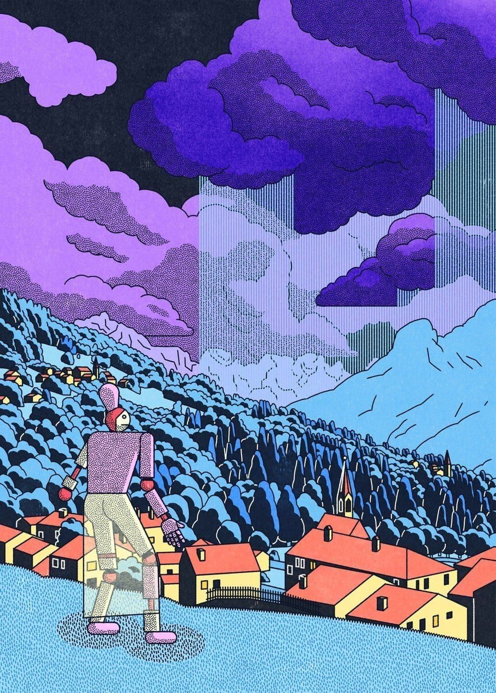 Una pioggia sta arrivando