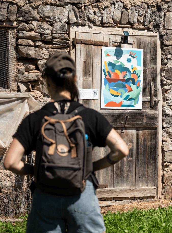 Il quadro appeso